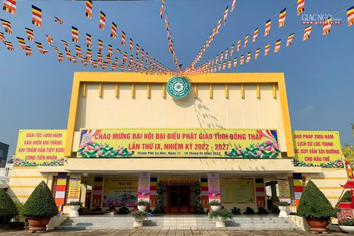 Đồng Tháp sẵn sàng đón đại biểu tham dự Đại hội Phật giáo tỉnh lần IX, nhiệm kỳ 2022-2027