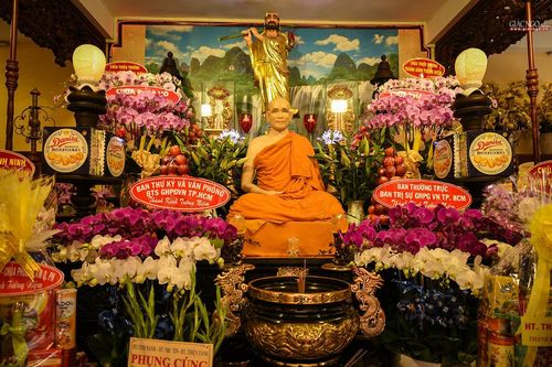 Lễ tưởng niệm 12 năm ngày Hòa thượng Thích Giác Khánh, khai sơn chùa Liên Hoa viên tịch
