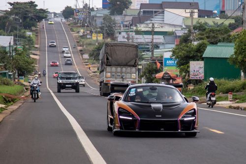 McLaren Senna cùng dàn siêu xe xuất hiện tại Đắk Nông
