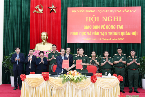 Hội nghị giao ban về công tác giáo dục và đào tạo trong quân đội