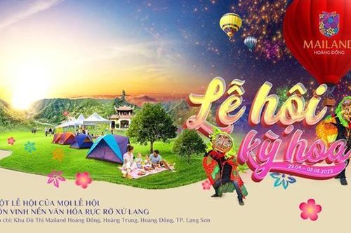 Nghỉ lễ 30-4, 1-5: Rủ nhau về Lạng Sơn dự hội Kỳ Hoa