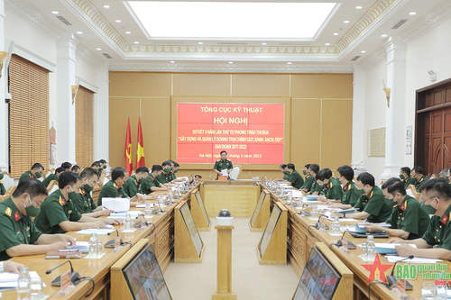 Tổng cục Kỹ thuật sơ kết phong trào thi đua xây dựng và quản lý doanh trại