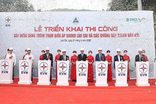 Hơn 1.500 tỷ cho Dự án Trạm biến áp 500kV Lào Cai và đường dây đấu nối