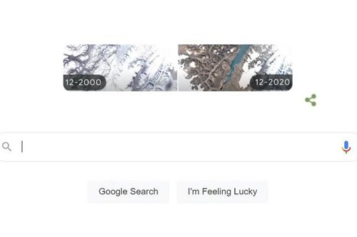 Ngày Trái đất 2022: Google Doodle truyền thông điệp mạnh mẽ về biến đổi khí hậu