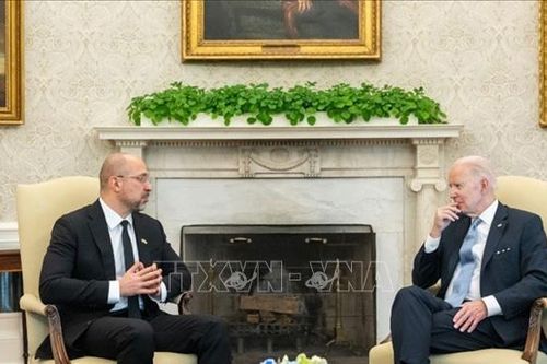 Tổng thống Mỹ gặp Thủ tướng Ukraine tại Washington