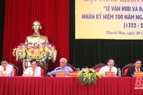 Sẽ đề nghị UNESCO vinh danh nhà sử học Lê Văn Hưu