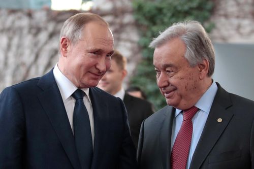 Tổng thư ký Liên Hợp Quốc sẽ đến Nga gặp ông Putin
