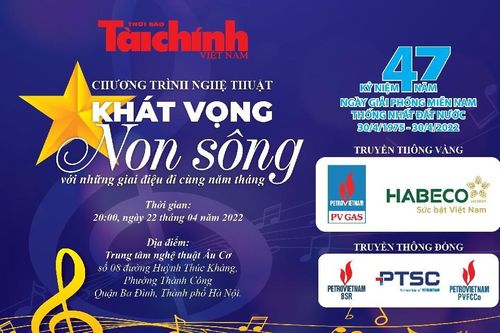 Thời báo Tài chính Việt Nam tổ chức chương trình nghệ thuật 'Khát vọng Non sông'