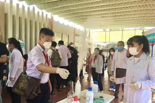Đà Nẵng: Hơn 200 học sinh tham gia 'Ngày hội Khoa học và Trải nghiệm UED 2022'