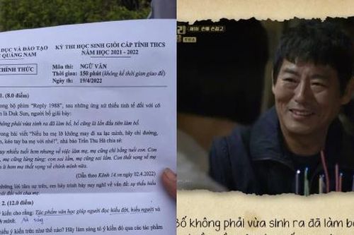 Lời thoại 'Reply 1988' vào đề thi Văn: Hóa ra thầy cô vẫn 'tàu ngầm' nằm lòng gu học trò!