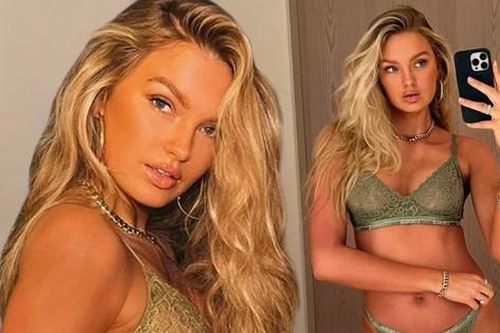 'Thiên thần' Romee Strijd tung ảnh selfie với nội y phô đường cong nóng bỏng