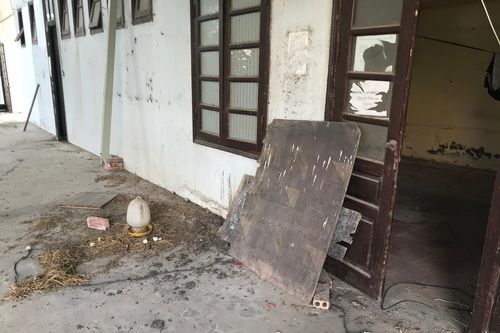 Hà Nội: Nuôi gà, trồng rau trong khuôn viên sân vận động huyện Phúc Thọ