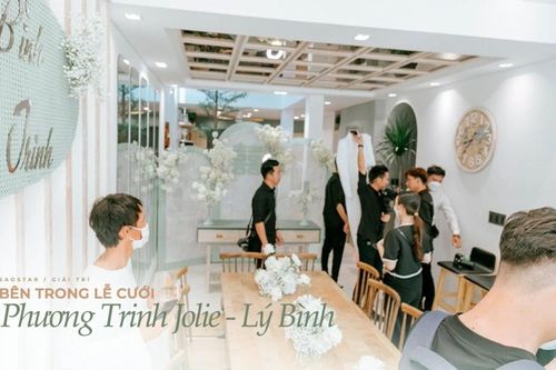 Cận cảnh bên trong đám cưới Phương Trinh Jolie - Lý Bình