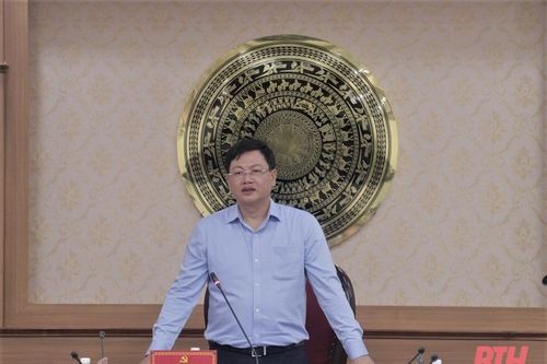 Đẩy nhanh tiến độ thi công và giải phóng mặt bằng Dự án đường từ trung tâm TP Thanh Hóa nối với đường từ Cảng hàng không Thọ Xuân đi KKT Nghi Sơn