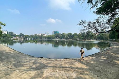 Ngắm phố đi bộ quanh hồ Thiền Quang sắp được đưa vào hoạt động