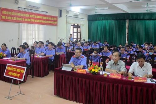 VKSND tỉnh Quảng Trị nâng cao trách nhiệm của người đứng đầu về thực hiện Quy chế dân chủ trong hoạt động của đơn vị