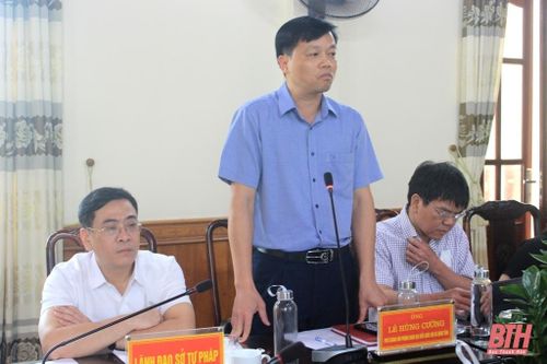 Thường trực HĐND tỉnh Thanh Hóa giám sát công tác cải cách hành chính tại huyện Quảng Xương