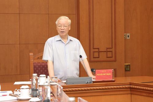 Tổng Bí thư chủ trì họp về phòng chống tham nhũng, tiêu cực