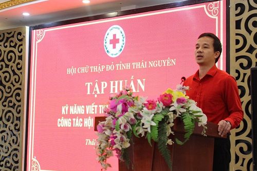 Thái Nguyên: Nâng cao kỹ năng truyền thông cho hội viên Hội Chữ thập đỏ