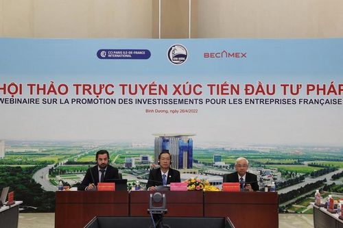 Bình Dương đánh giá cao sự quan tâm của các doanh nghiệp Pháp