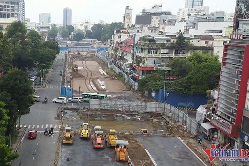 Đường Lê Lợi, chợ Bến Thành sẽ được tháo hết 'lô cốt' trước 2/9