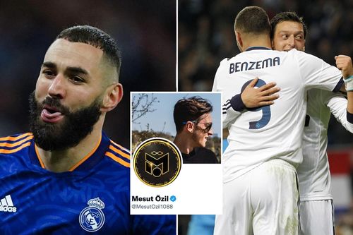 Ozil yêu cầu trao Quả bóng vàng cho Benzema ngay và luôn
