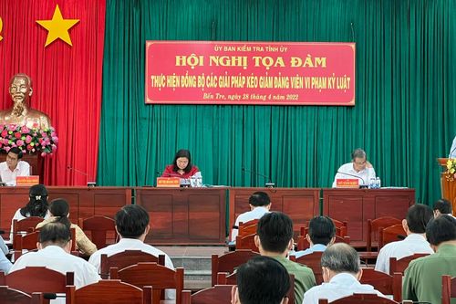Bến Tre: Đảng viên vi phạm có xu hướng giảm theo từng năm