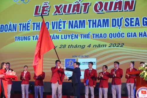 Xuất quân SEA Games 31: Hướng tới ngôi nhất toàn đoàn, lan tỏa những giá trị Việt Nam
