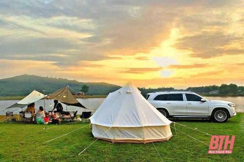 Hồ Yên Mỹ: Điểm du lịch mới hút khách ở xứ Thanh