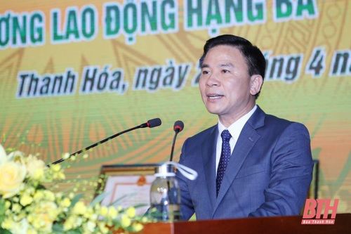 Triệu Sơn - Nông Cống - Thiệu Hóa: Nỗ lực phấn đấu trở thành các huyện vững về chính trị, giàu về kinh tế, đẹp về văn hóa, mạnh về quốc phòng - an ninh