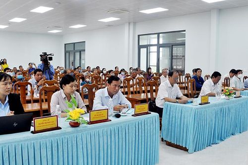 Đoàn Đại biểu Quốc hội tỉnh An Giang tiếp xúc cử tri huyện Châu Phú trước kỳ họp thứ 3, Quốc hội khóa XV