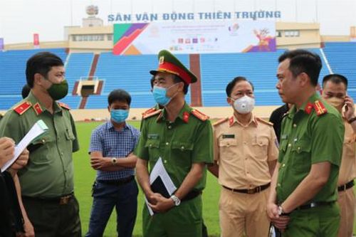 Bộ Công an khảo sát công tác đảm bảo ANTT phục vụ SEA Games 31 tại Nam Định
