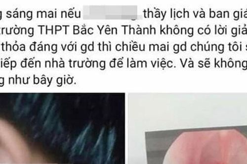 Nghệ An: Xôn xao sự việc thầy giáo tát nam sinh lớp 10 thủng màng nhĩ vì dùng điện thoại