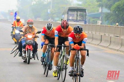 Đội tuyển xe đạp Thanh Hóa xếp thứ 9 chung cuộc tại Cuộc đua xe đạp toàn quốc Cúp Truyền hình TP Hồ Chí Minh 2022