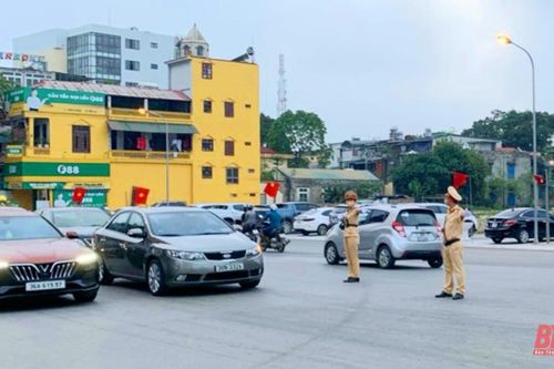 Thanh Hóa: An ninh trật tự, ATGT ngày đầu tiên kỳ nghỉ lễ 30-4, 1-5 được bảo đảm
