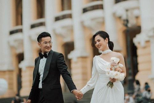 Ảnh cưới đẹp lung linh của diễn viên Việt Hoa