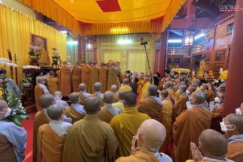 Lễ nhập kim quan Ni trưởng Thích nữ Như Ngọc tại chùa Phước Huệ (TP.Sa Đéc)