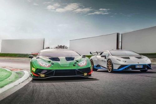 Lộ diện phiên bản xe đua mới của Lamborghini Huracán STO