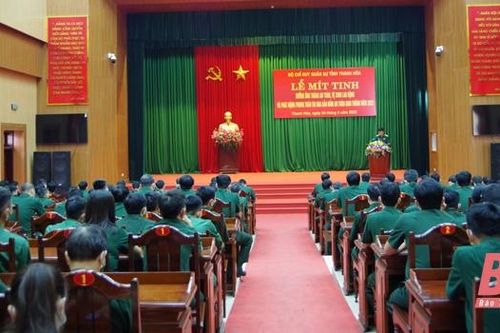 Bộ CHQS tỉnh Thanh Hóa hưởng ứng Tháng hành động an toàn vệ sinh lao động năm 2022