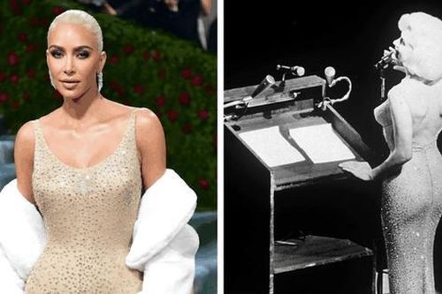 Giảm hơn 7 kg để diện lại váy của Marilyn Monroe, Kim Kardashian nhận 'gạch đá' dữ dội