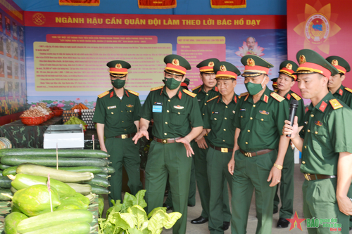 Phúc tra kết quả xây dựng đơn vị nuôi quân giỏi, quản lý quân nhu tốt tại Trung đoàn 50