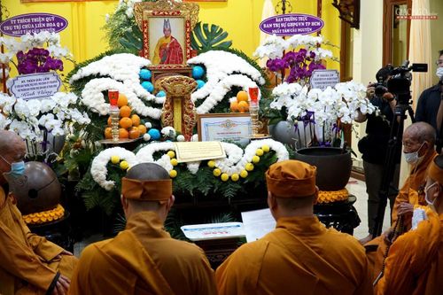 TP.HCM: Lễ truy niệm, phụng tống kim quan Hòa thượng Thích Tâm Đăng trà-tỳ