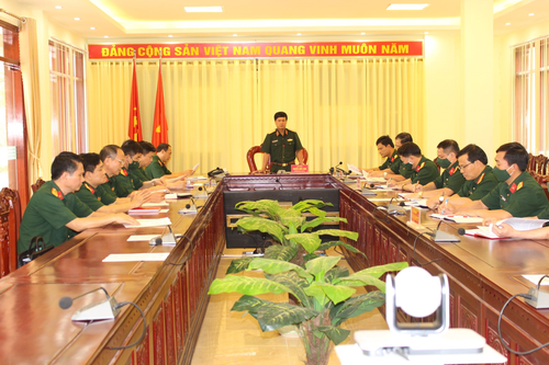 Quân khu 1 kiểm tra kết quả hoạt động CTĐ, CTCT 6 tháng đầu năm 2022