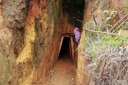 'Khui' các hầm thiếc lậu sâu hun hút ở vùng sâu Lâm Đồng