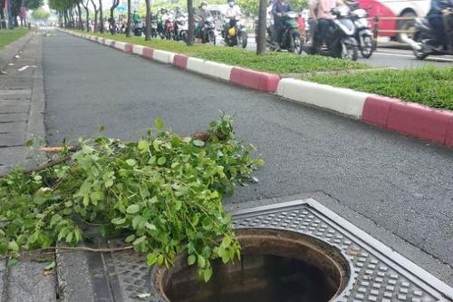 Hàng loạt nắp cống bị lấy trộm