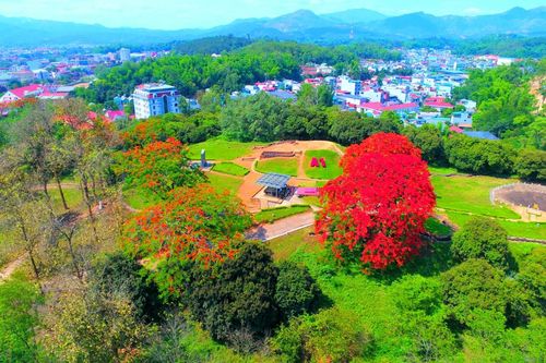 Toàn cảnh Chiến trường Điện Biên Phủ từ trên cao sau 68 năm giải phóng