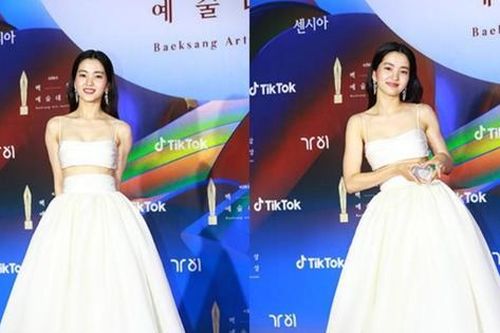Tố 'thị hậu' Baeksang Kim Tae Ri diện váy nhái, Cnet 'quê độ' khi nhà phân phối lên tiếng