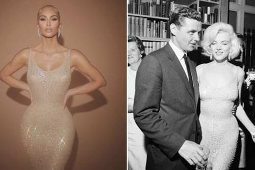 Met Gala 2022: Kim Kardashian và bộ đầm 'nức tiếng' của Marilyn Monroe