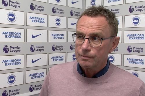 Rangnick xin lỗi người hâm mộ MU sau trận thua thảm Brighton