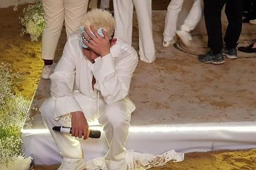 Hậu bị dìm vì say ngủ trên cát, Jun Phạm mang theo một thứ đi 'quẩy' đám cưới Ngô Thanh Vân